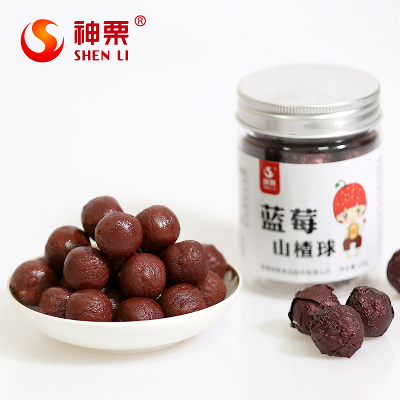 蓝莓山楂球120g