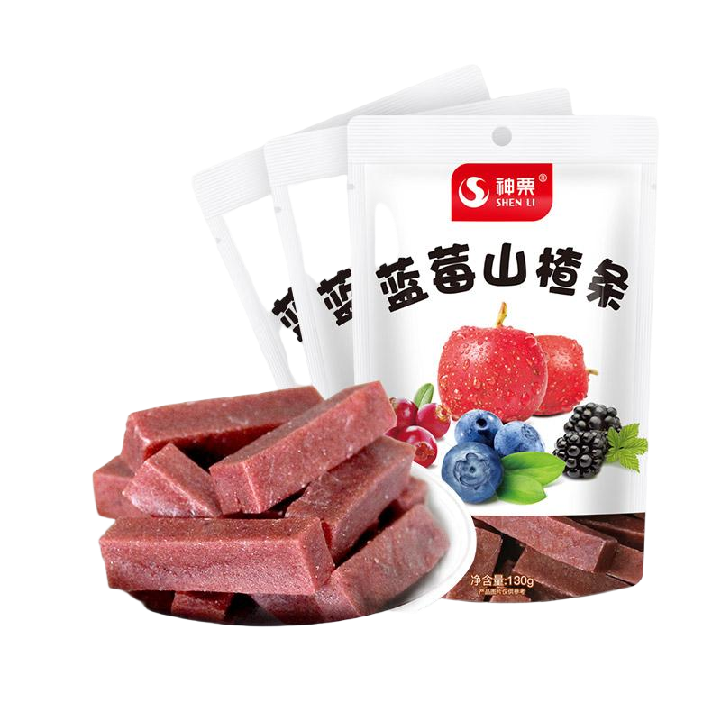 蓝莓山楂条130g