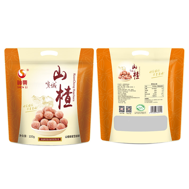 山楂蜂蜜雪丽球220g