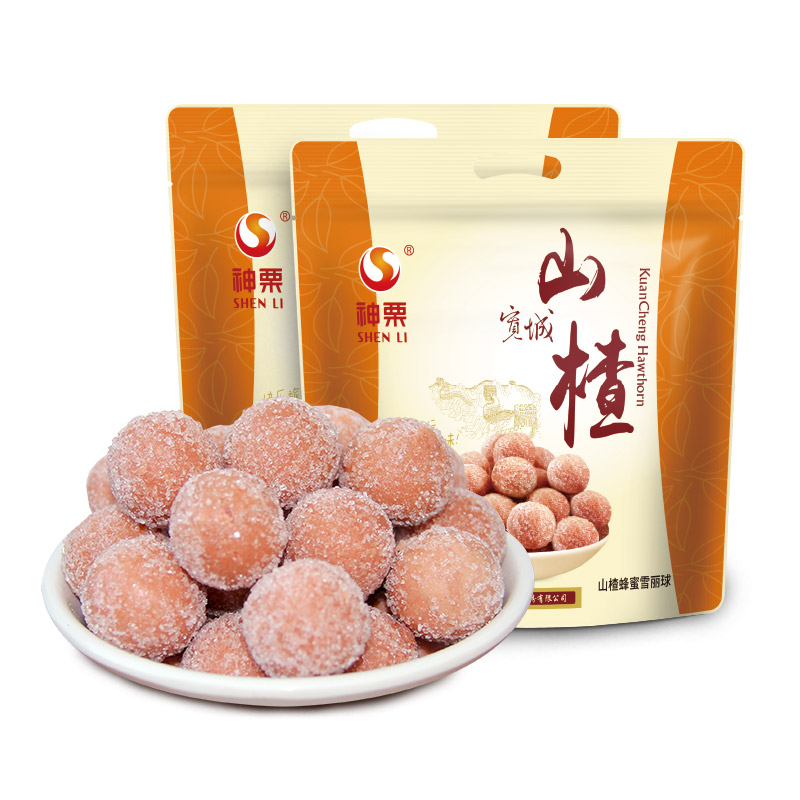 山楂蜂蜜雪丽球220g