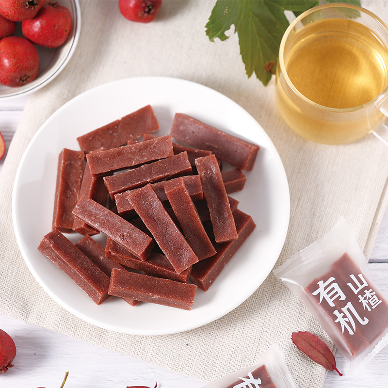 有机蓝莓山楂条120g