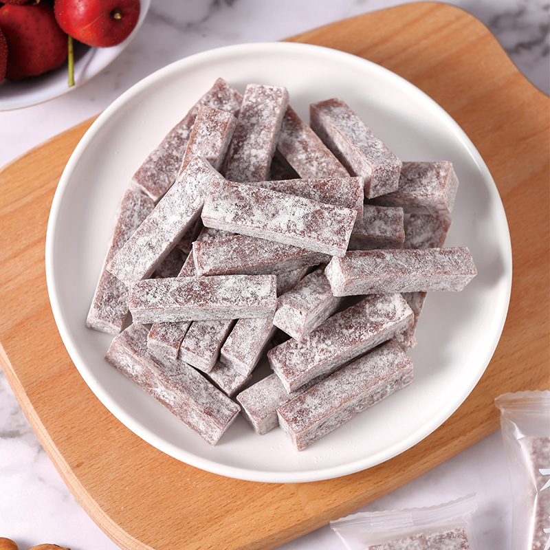 有机杏仁味山楂条120g