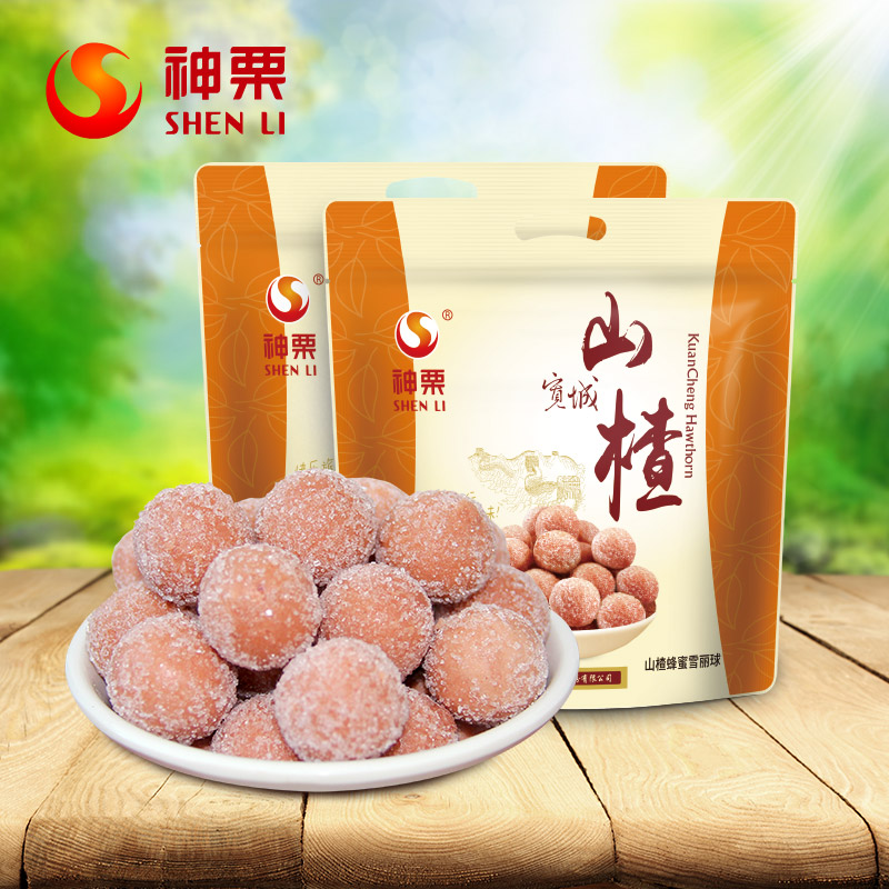 山楂蜂蜜雪丽球220g