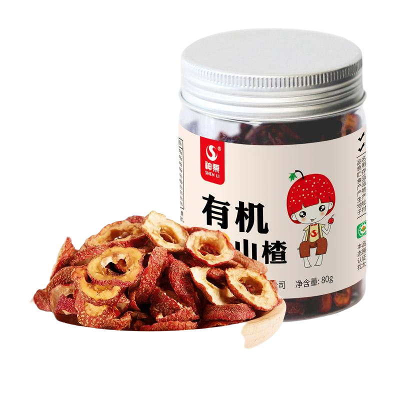 有机烘烤山楂片80g