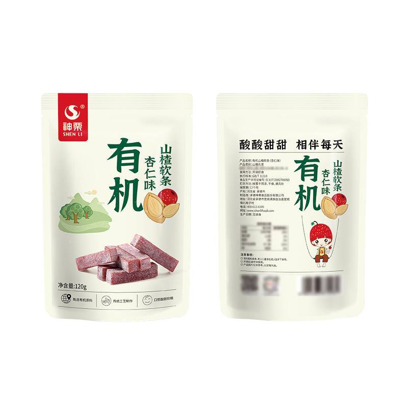 有机杏仁味山楂条120g