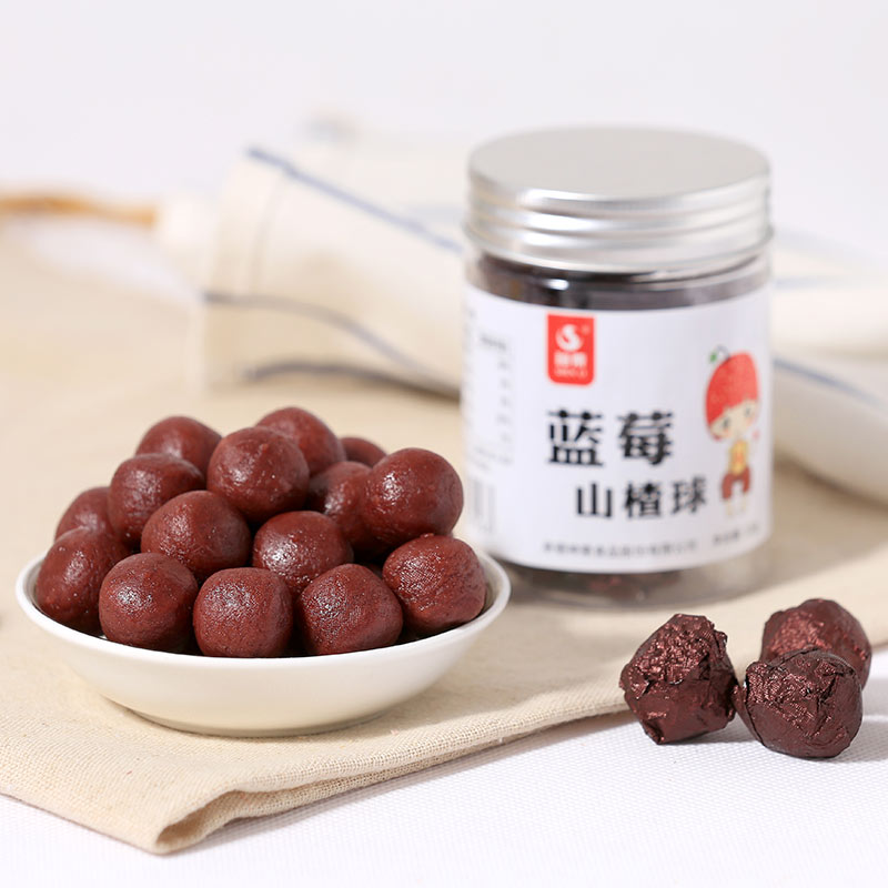 蓝莓山楂球120g